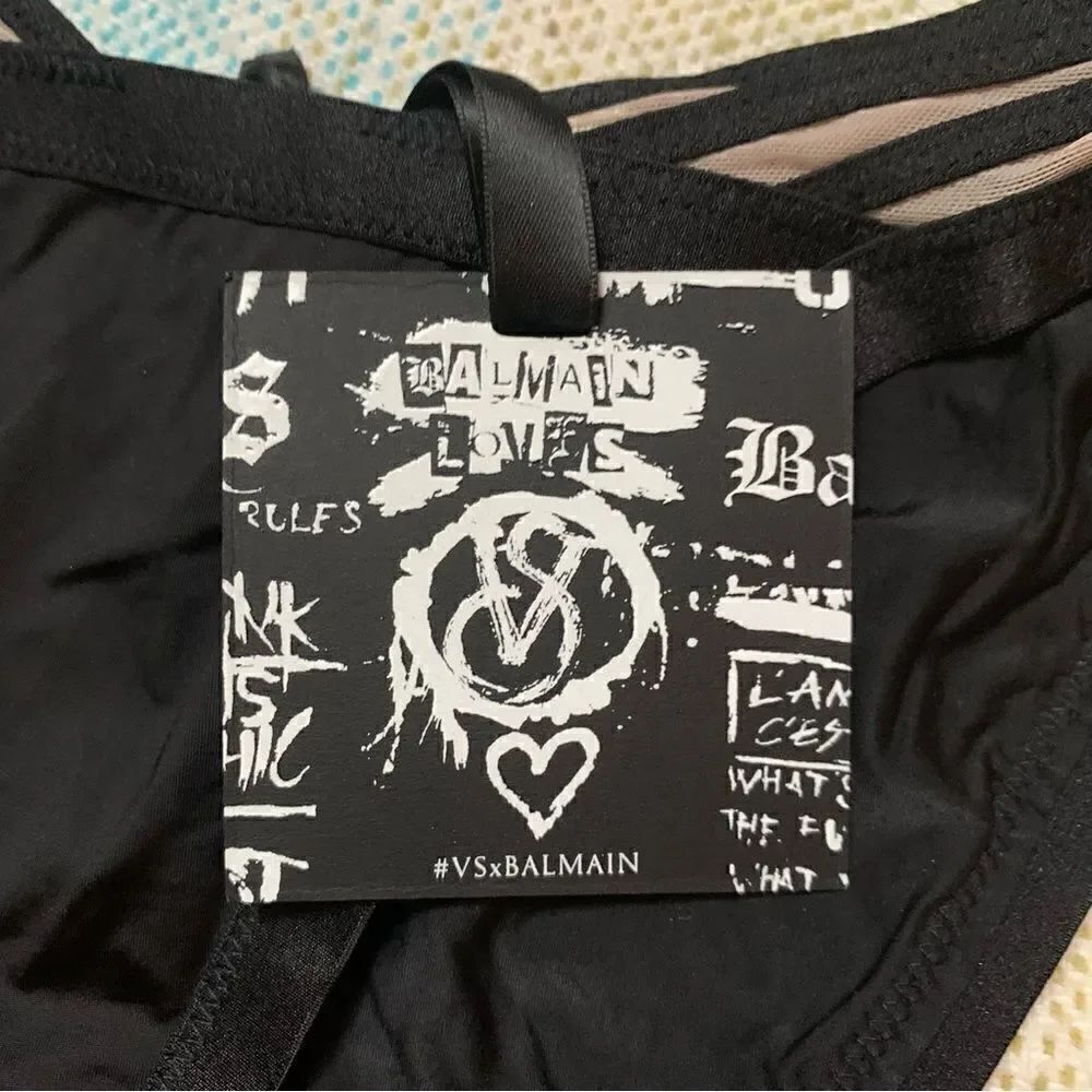 Victoria Secret x Balmain Panties Medium - Picture 2 of 5